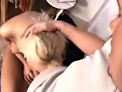 Enthousiasteling, Blond, Deens, Omie, Hardcore, Rijpe lesbienne, Vrouw