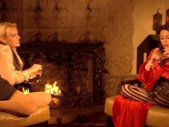 エロ熟女, レズビアン, なめる, 熟年, 淫乱熟女, ティーン