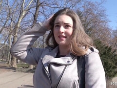 Grote mammen, Pijpbeurt, Diep in de keel, Sperma in gezicht, Hd, Buiten, Kut duiken, Tiener