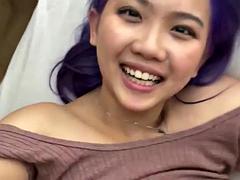 Horny Korean Babe: Blowjob, Doggy  Cowgirl Porn