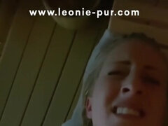 Grosse titten, Blondine, Frau, Hd, Masturbation, Orgasmus, Öffentlich, Nass