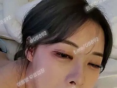 Leie, Asiatisch, Blasen, Spermaladung, Handjob, Koreanisch, Masturbation, Netzkamera