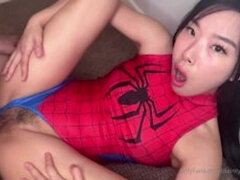 Elle Lee Spider Girl Cosplay Sex