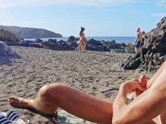 18 ans, Plage, Attrapée, Exhib, Branlette thaïlandaise, Fait maison, De plein air, Adolescente