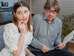 Большой член, Минет, Брюнетки, Смазливые, Собачьи, Ласковые ручки, Косички, Тощие