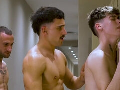 Anal, Grosse bite, Sucer une bite, Brunette brune, Noir ébène, Homosexuelle, Hard, Rugueux