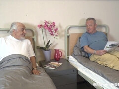 Pijpbeurt, Dichtbij, Opa, Hd, Likken, Naakt, Verpleegster, Trio