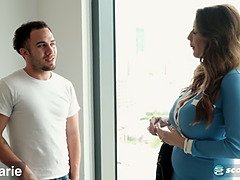 Tetas grandes, Mamada, Corridas, Lamidas, Maduro, Coño, Paja con tetas, Tetas