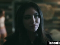 脅迫, ブロンド, 茶髪の, ハードコア, なめる, 禁句, ティーン, 三人