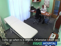 Tattooed blonde gets drilled hard by her fakehospital doctor