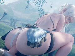 SFM Doggystyle & Cowgirl Porn Compilation 2025 - 3D POV Threesome