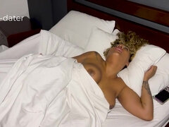 Ebony MILF rough sex video