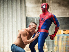 Spiderman's latest anal scene with provocative gaping