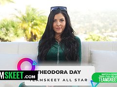 Pornstar Babe Theodora Day Shares Details From Behind The Scenes Of Deep Analysis Movie