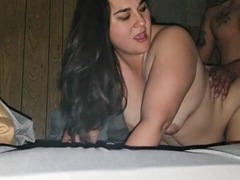 Wohlbeleibte schöne frauen, Grosser schwanz, Schwarz, Pummelig, Schwarz, Küssen, Latina, Mexikanisch