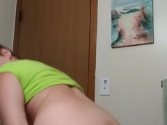 Pregnant Young Milf Shows Off Nakedness & Lactates!!!