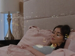 Nana, Gros cul, Brunette brune, Doigter, Lesbienne, Léchez, Seins naturels, Réalité