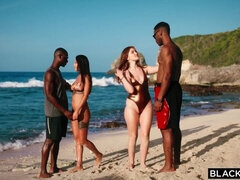 Queue, Le plan cul à quatre, Groupe, Hd, Interracial, Rousse roux, Adolescente, Nénés