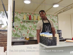 Latina Milf Fucked by BBC Outdoors - Food Truck Hookup feat. Catherine Knight