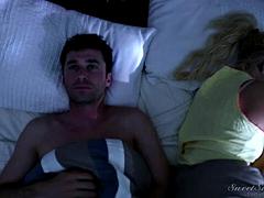 Grosser schwanz, Grosse titten, Blasen, Betrug, Spermaladung, Handjob, Hardcore, Milf