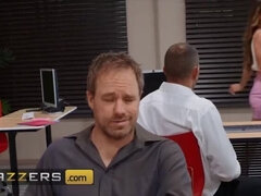 Grosse titten, Braunhaarige, Hardcore, Hd, Absätze, Büro, Sekretärin