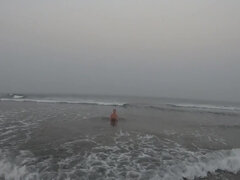 Playa, Rubia, Erótico, Madres para coger, Desnudo, Nudista, Ruso, Solo