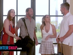 This is a off the hook step-father's day vacation - daughters are stepparent penis virgins no more