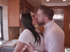 アナル, お尻, 舐める尻, デカパイ, 茶髪の, Hd, キス, シーメール