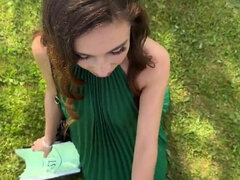 美女, 美人, ブロンド, フェラチオ, Hd, 自然山雀, アウトドア, ハメ撮り