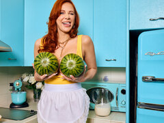 Sucer une bite, Rousse roux, Fessée