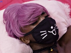 黒人, 女装男装, イマラチオ, フェティッシュ, ゲイ, 穴開きパンティ