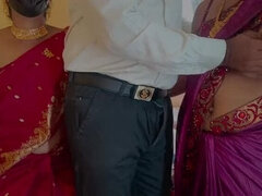 彼氏, ドレス, 毛深い, 人妻の, 教師, 三人, 叔父, 妻