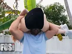 Grosser schwanz, Riesig, Lecken, Natürlich, Im freien, Reiten, Dürr, Titten