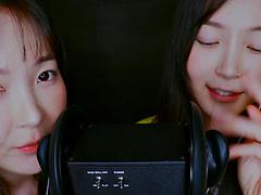 Twin ear licking: Amateur, Fetish  Ear Eating Porn