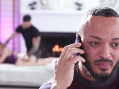 お尻, デカチン, バイセクシャル, イマラチオ, チン, バック, ハードコア, オマンコ