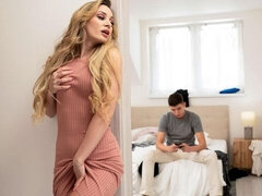 デカ尻, デカチン, デカパイ, ブロンド, フェラチオ, バック, オッパイの