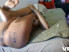 Female orgasm, brown, yoga