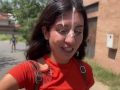 Amateur, Dingue, Tir de sperme, Faciale, Fétiche, Exhib, Public, Russe