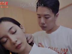 Asiatique, Sucer une bite, Éjaculation interne, Léchez