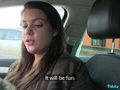 Blasen, Auto, Hundestellung, Handjob, Im freien, Pov, Öffentlich, Muschi