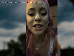 ブロンド, フェムドム, ヒール, ゴム, 喫煙, ウェブカメラ