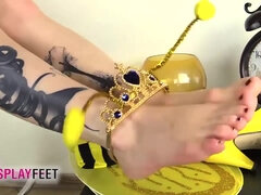 Pieds, Femelle, Fétiche, Souple, Talons, Italienne, Léchez, Solo