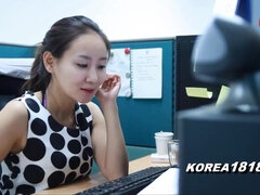 korean office MILF hot porn clip