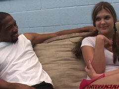 Sassy Teen Vanessa Does Whatever the Hell She Wants - Interracial