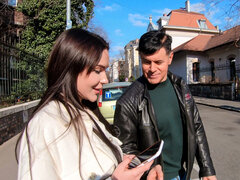 Porno Dan & lovely Bambola are fucking in the morning