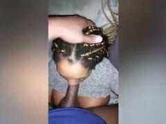 Grote mammen, Sperma shot, Lul, Zwart, Sperma in gezicht, Hardcore, Natuurlijke tieten, Tieten likken