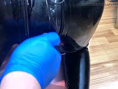 Visitors become rubber slaves