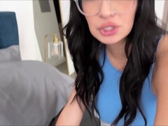 Grosse titten, Geschnappt, Brille, Latina, Orgasmus, Pov, Muschi, Weibliche ejakulation