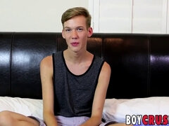 Dirty twink Tyler tells us what he likes to do while fucking