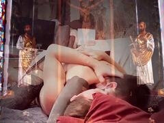 Enthousiasteling, Anaal, Kont naar mond, Stel, Europees, Duits, Tatoeage, Bruiloft